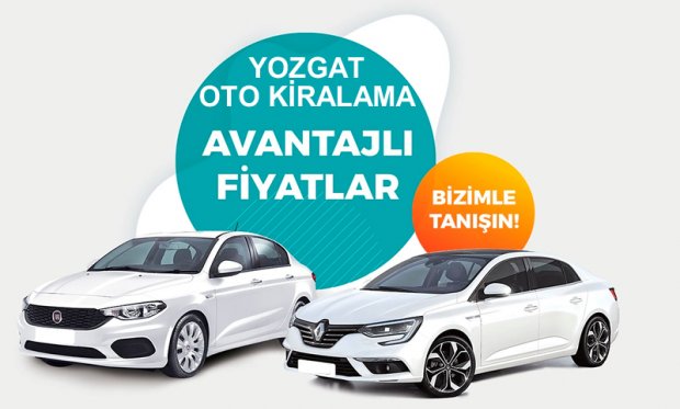 Yozgat’ta Rent A Car Hizmetleri